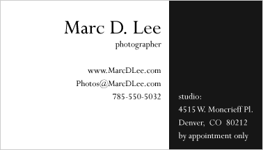 Marc D Lee contact informartion